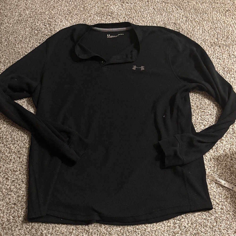 Under Armour Men's black Long Sleeve Tee